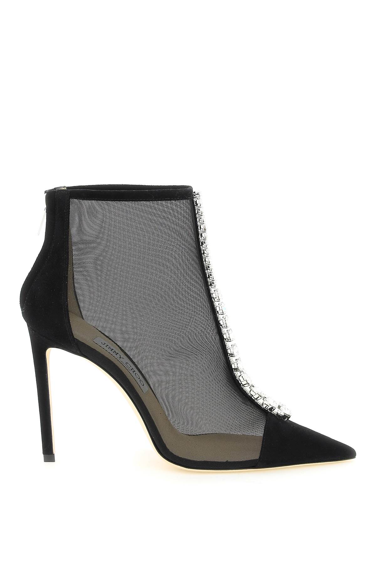 Jimmy Choo Bing 100 Ankle Boots   Black