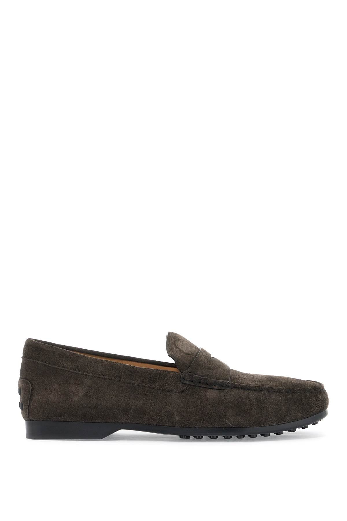 Tod's Suede Loaf   Brown