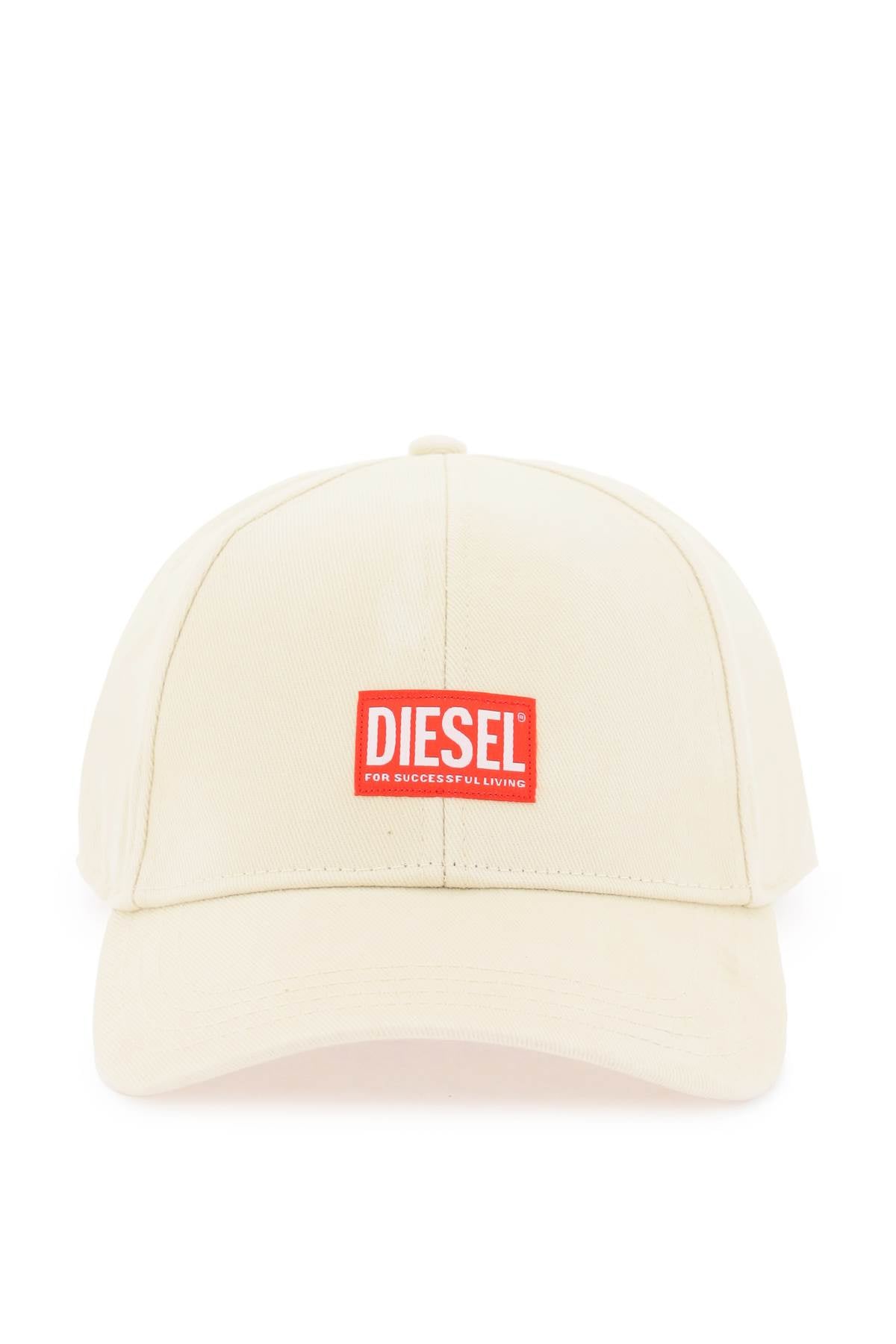 Diesel Corry Jacq Wash Baseball Cap   Beige