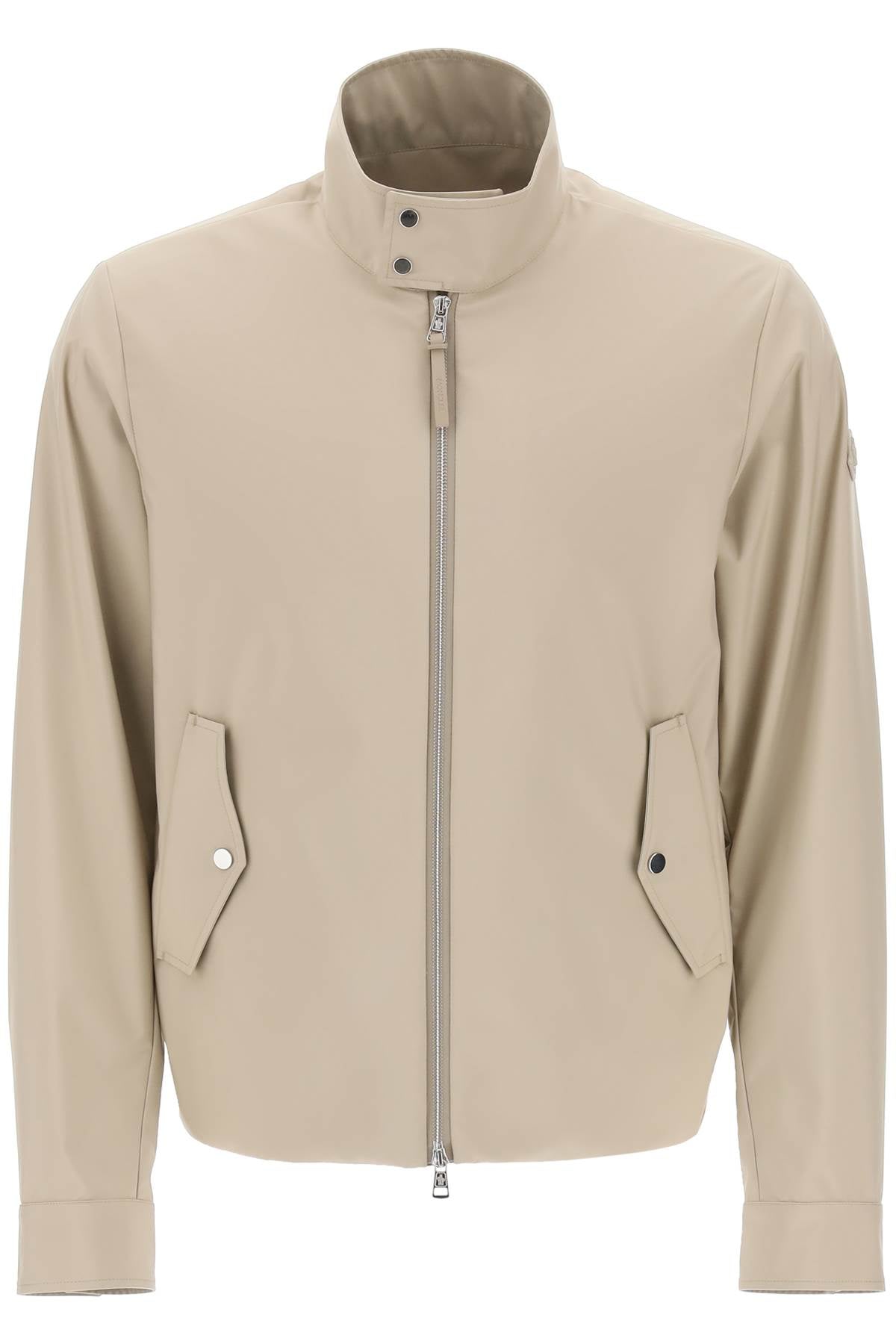 Moncler Short Chaberton Jacket   Beige