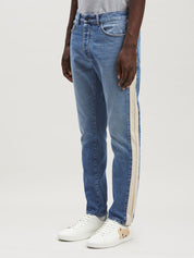 Palm Angels Jeans Clear Blue