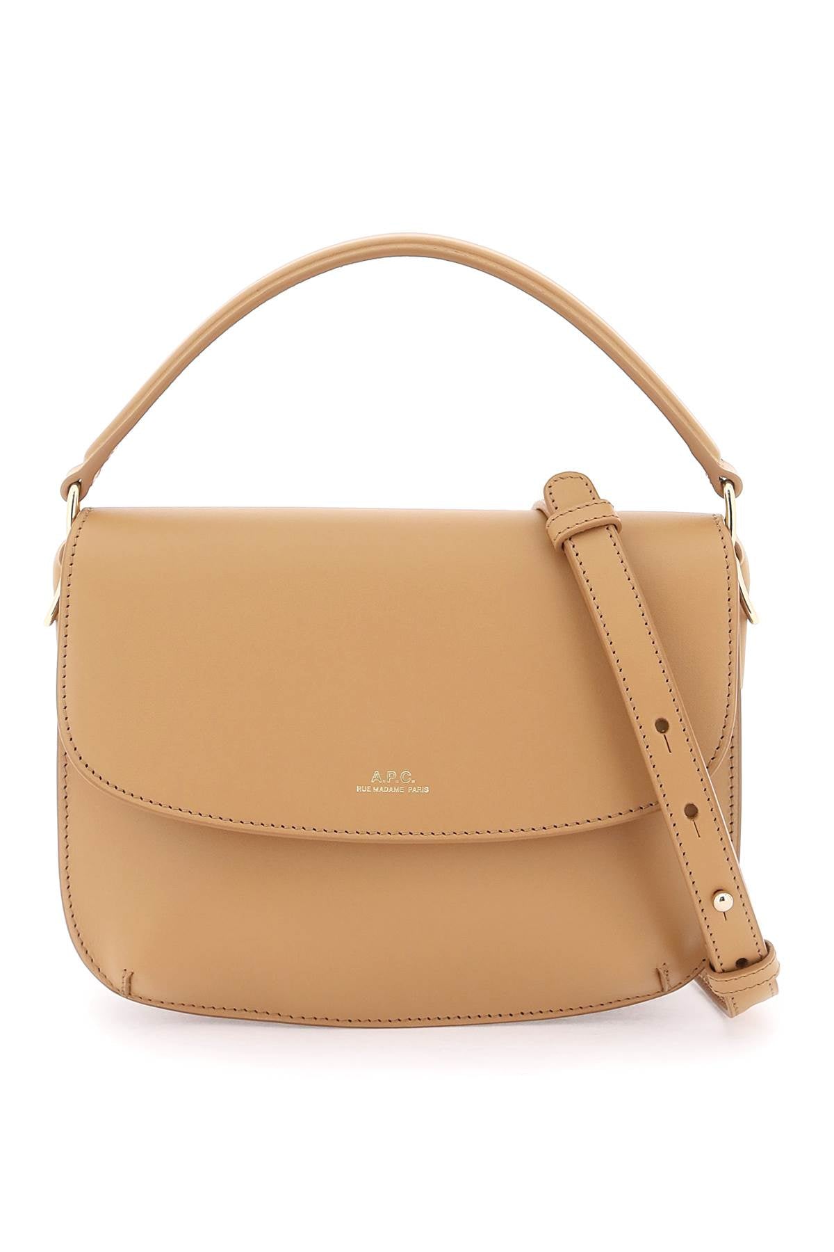 A.P.C. Sarah Mini Shoulder Bag   Beige