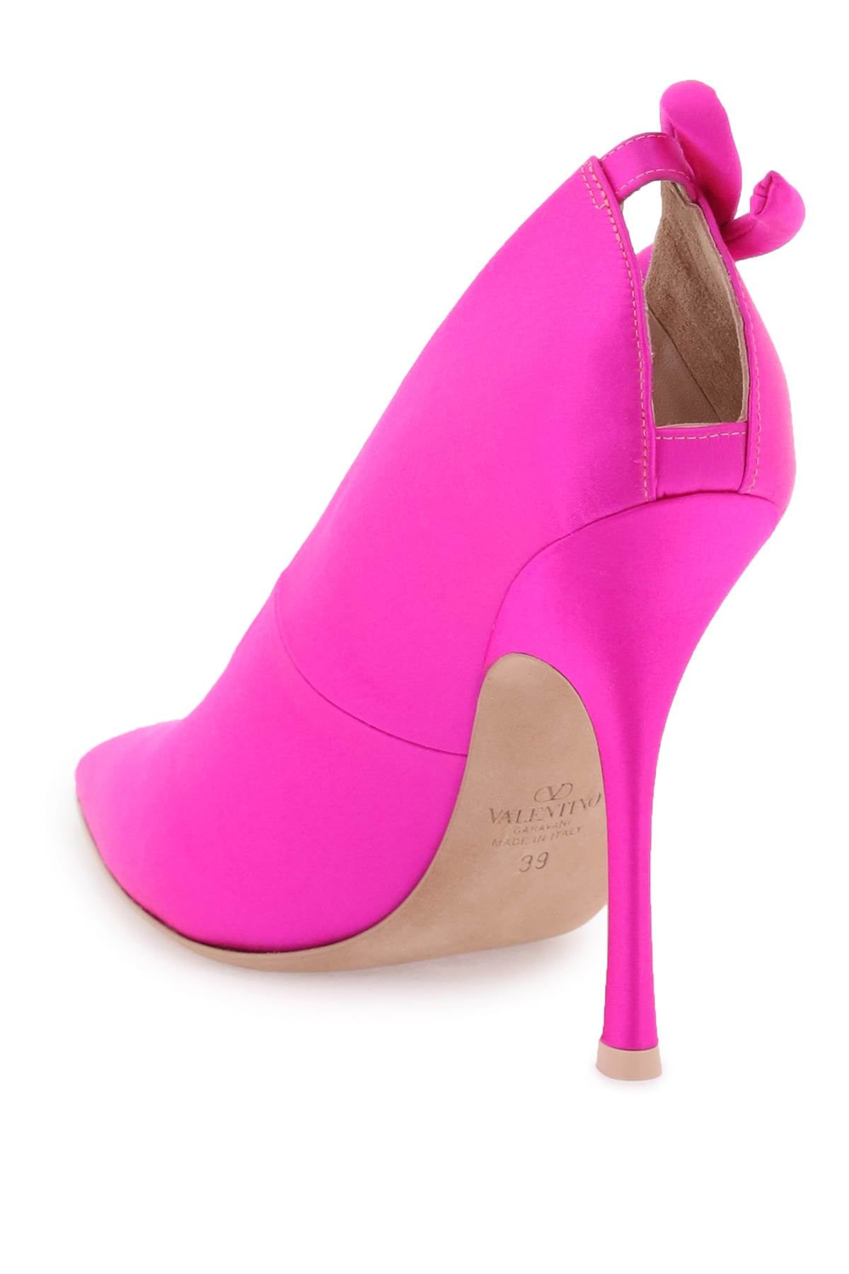 Valentino Garavani Silk 'Nite Out' Pumps   Fuchsia