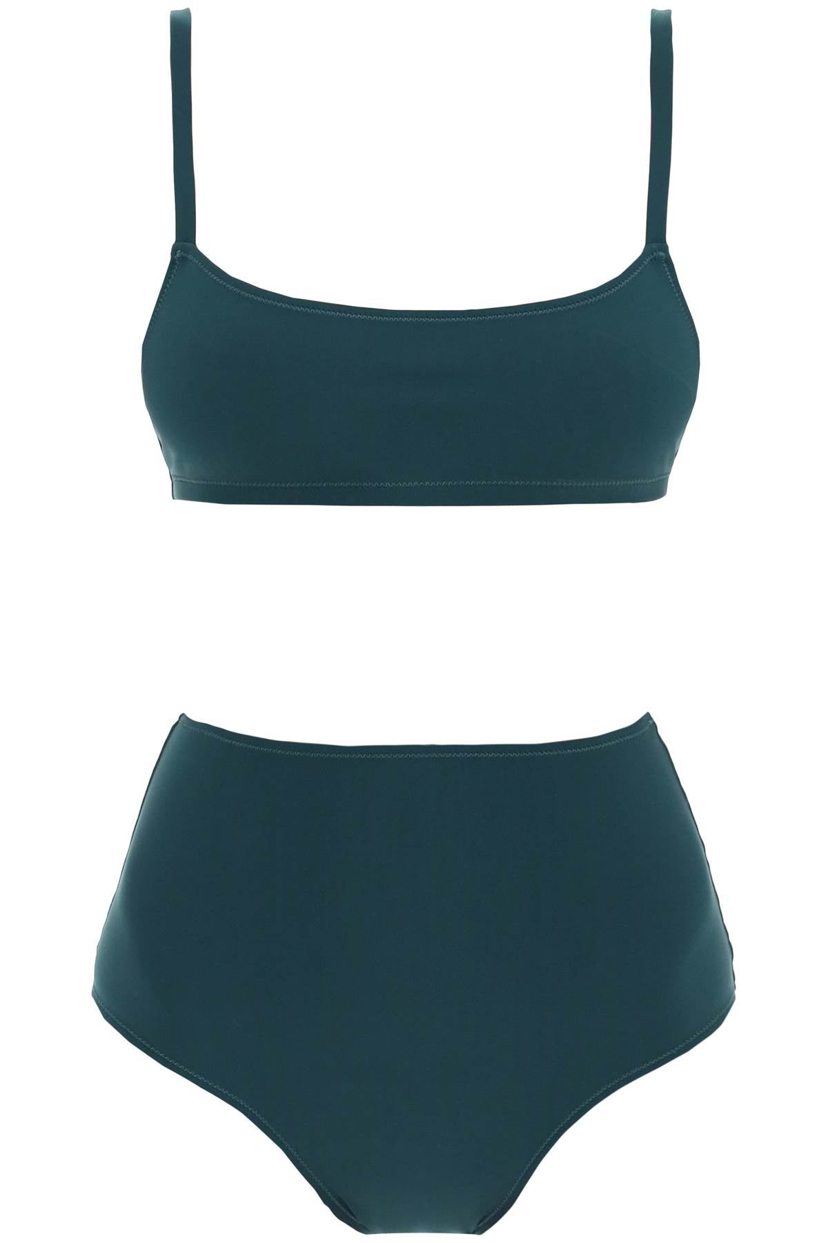 Lido Eleven High Waist Bikini Set   Green