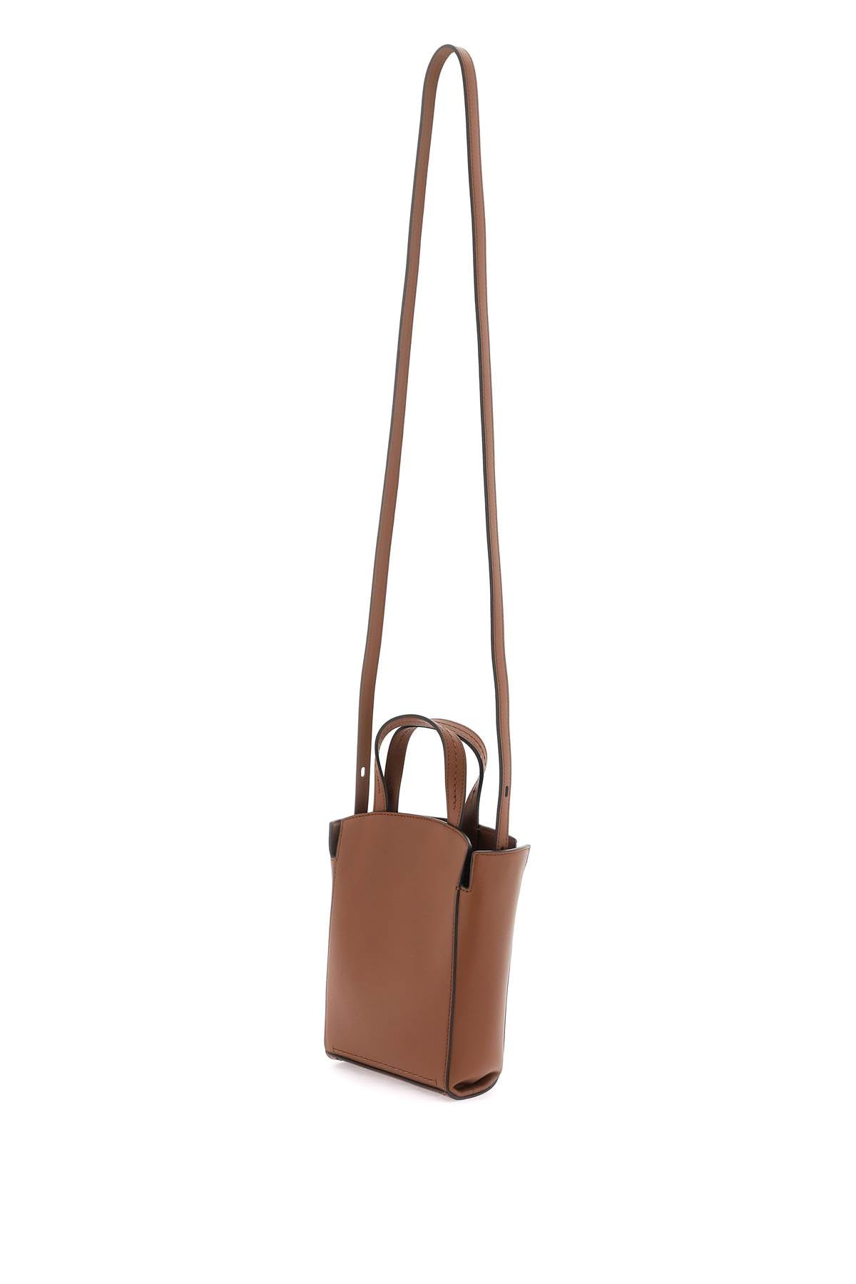 Mulberry Mini Clovelly Tote Bag   Brown