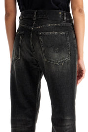 R13 Boyfriend Jeans   Black