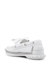 Christian Louboutin Flat Shoes White