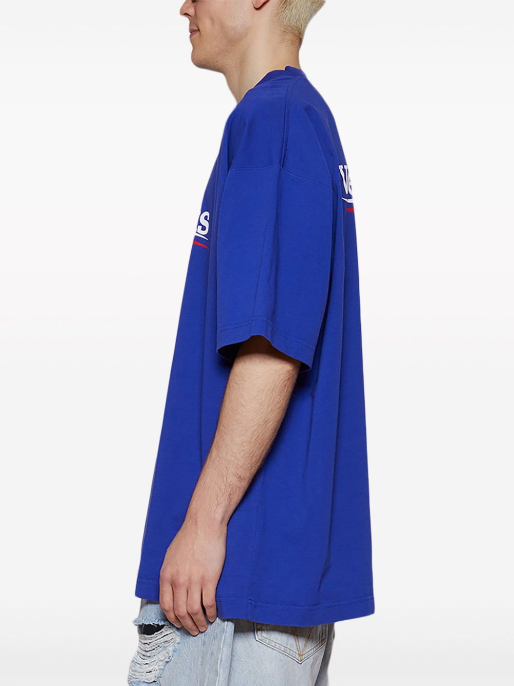 Vetements T Shirts And Polos Blue