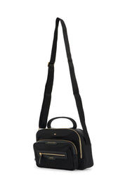 Anya Hindmarch Multi Pocket Crossbody Bag   Black