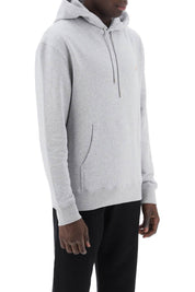 Maison Kitsune Fox Head Hooded Sweatshirt   Grey