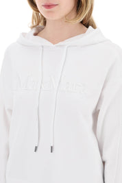 Max Mara Leisure "stadium Sweatshirt With Emb   White