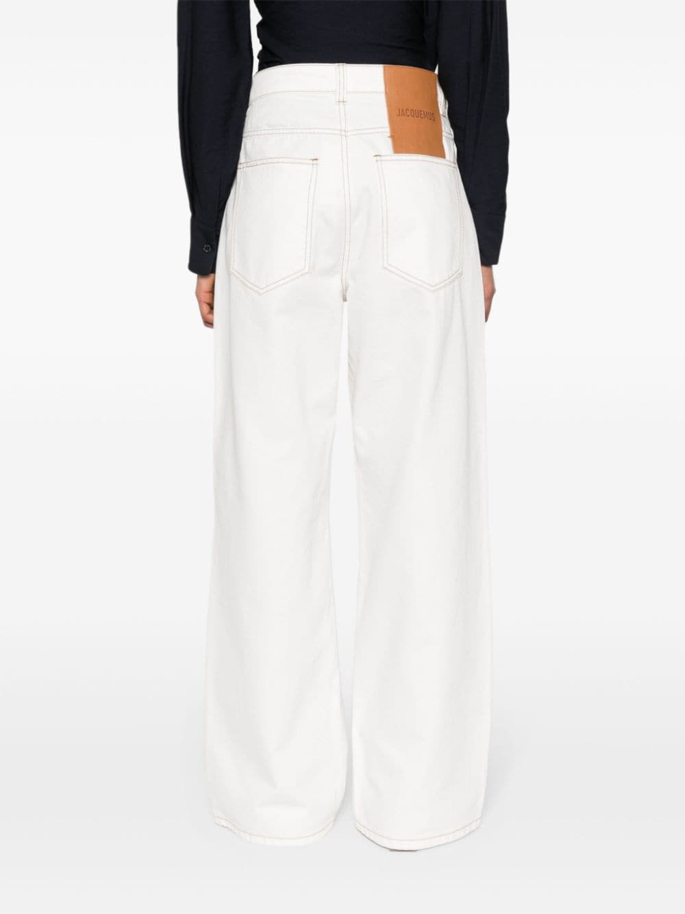 Jacquemus Jeans White