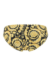 Versace Barocco Swim Briefs   Yellow