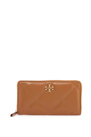 Tory Burch Quilted Continental Wallet   Brown