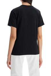 Toteme Replace With Double Quoteclassic Organic Cotton T Shirtreplace With Double Quote   Black