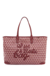 Anya Hindmarch I Am A Plastic Bag Zipped Motif Tote Bag   Pink