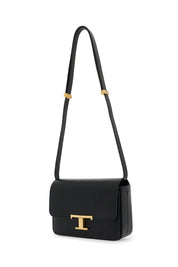 Tod's Timeless T Shoulder Bag With Strap   Black