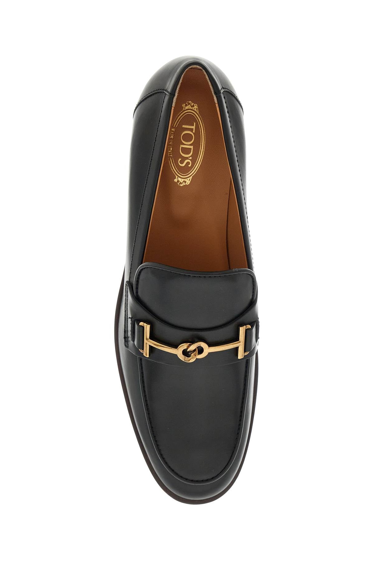 Tod's Leather Loafers   Black