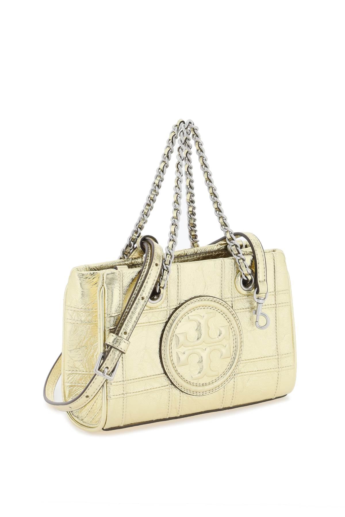 Tory Burch Fleming Mini Bag   Gold