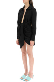 Jacquemus La Robe Bahia Mini Dress   Black