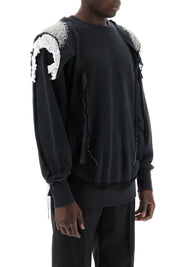 Maison Margiela Inside Out Sweatshirt   Black