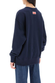 Kenzo 'Lucky Tiger' Oversized Sweatshirt   Blue