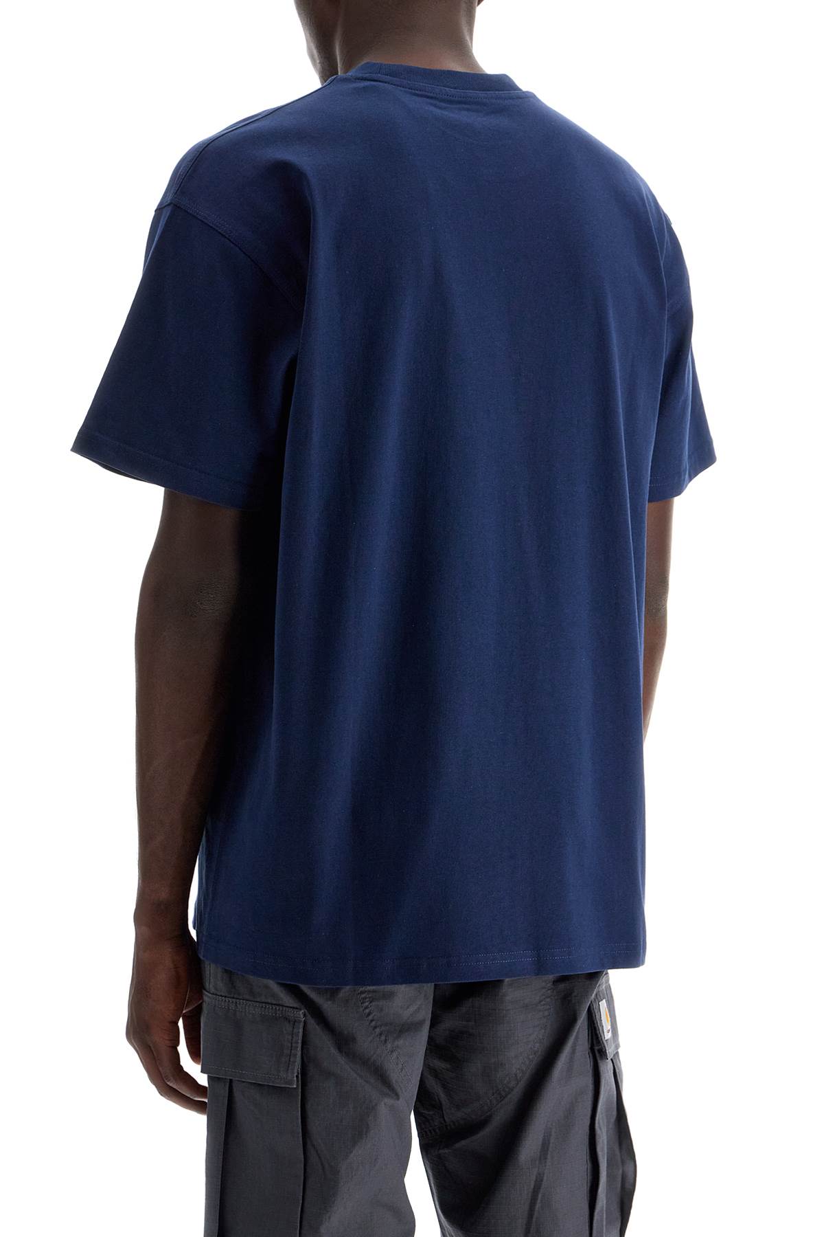 Carhartt Wip American Script T Shirt   Blue