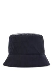 Valentino Garavani Reversible Bucket Hat With Pouch Pocket   Blue