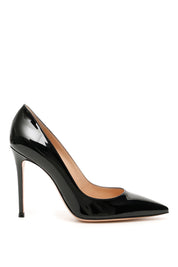 Gianvito Rossi Patent Leather Pumps   Black