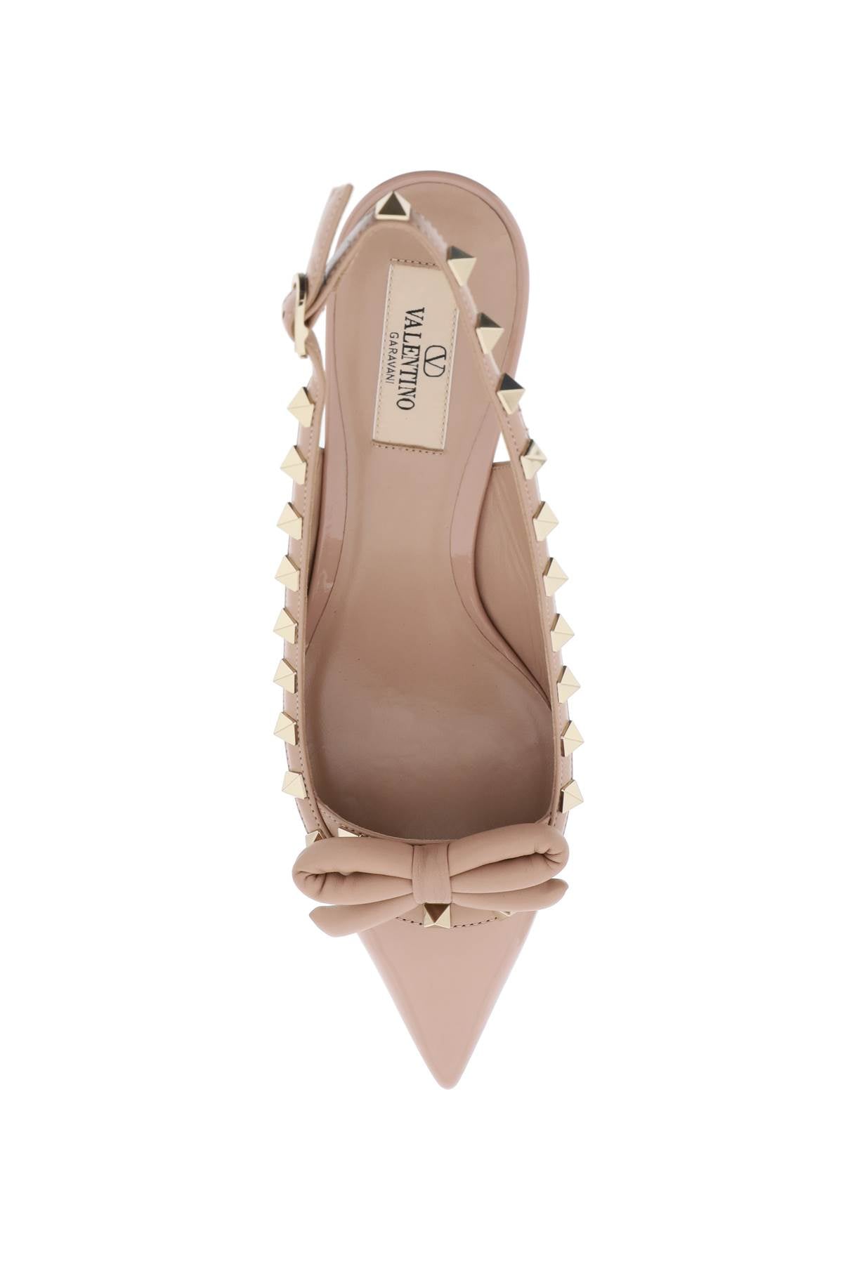 Valentino Garavani Rockstud Slingback Pumps   Pink