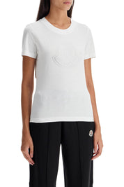 Moncler 'logo rhinestone t-shirt