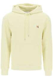 Maison Kitsune Fox Head Hooded Sweatshirt   Yellow