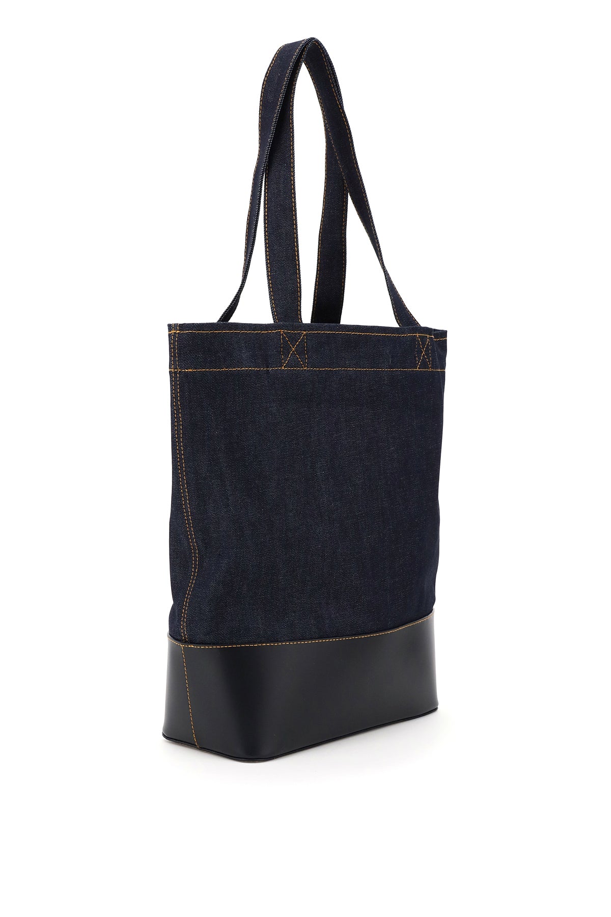 A.P.C. Axel Denim Tote Bag   Blue