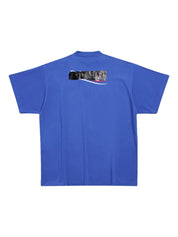 Balenciaga T Shirts And Polos Blue