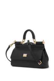 Dolce & Gabbana Sicily Small Handbag   Black