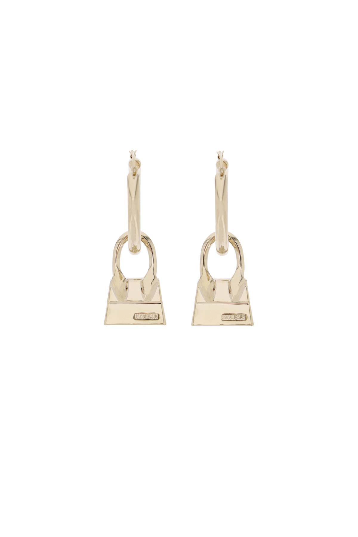 Jacquemus Les Creoles Chiquito Earrings   Gold