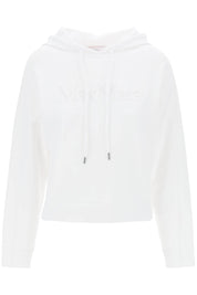 Max Mara Leisure "stadium Sweatshirt With Emb   White