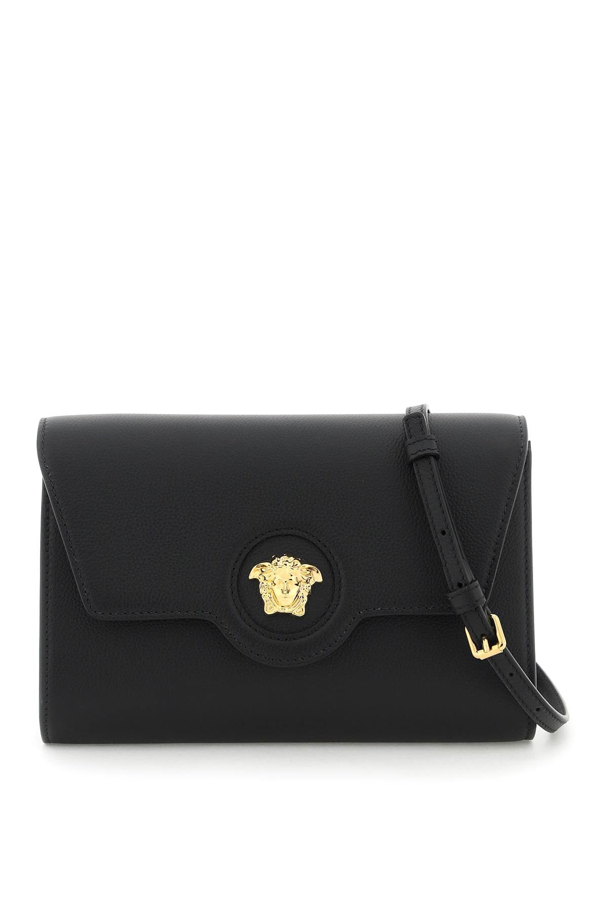 Versace 'La Medusa' Crossbody Bag   Black