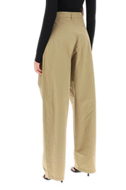 Darkpark 'Phebe' Poplin Pants   Beige