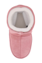 Moon Boot Icon Low Suede Snow Boots   Pink