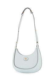 Tory Burch Robinson Half Moon Bag   Light Blue