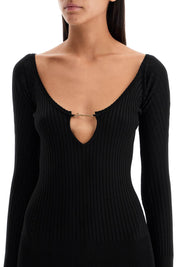 Jacquemus Knit Dress 'The Mini Robe Pr   Black