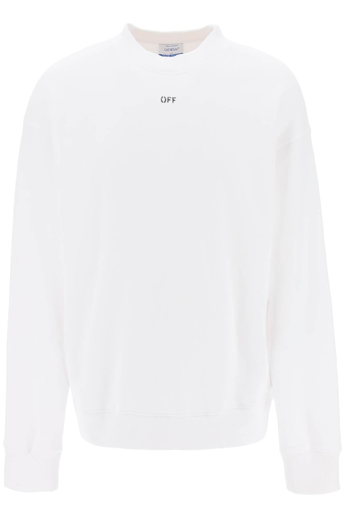 Off White Skate Sweatshirt With Off Logo   White