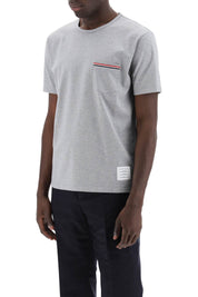 Thom Browne Rwb Pocket T Shirt   Blue