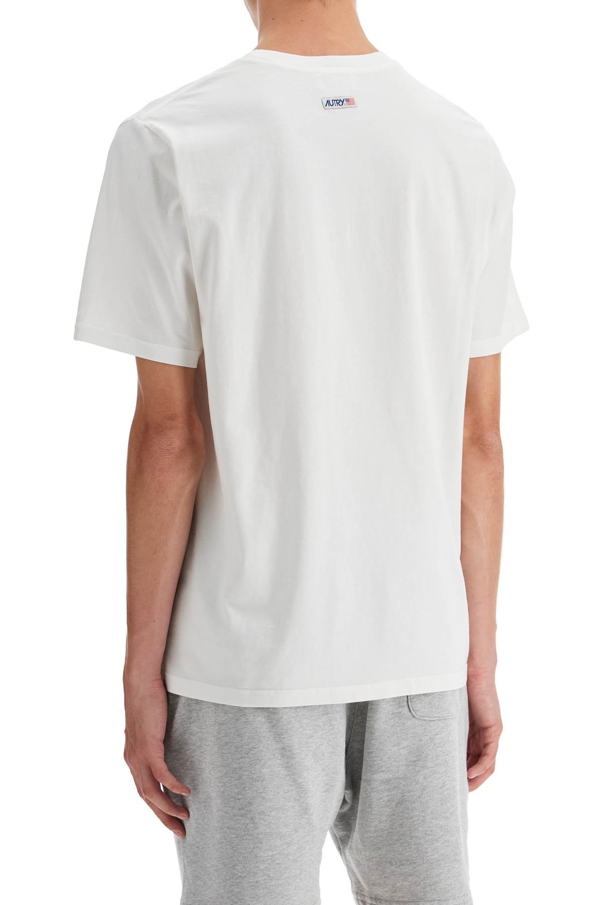 Autry Relaxed Fit T Shirt   White