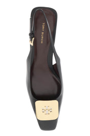 Tory Burch Georgia Slingback Décol   Black