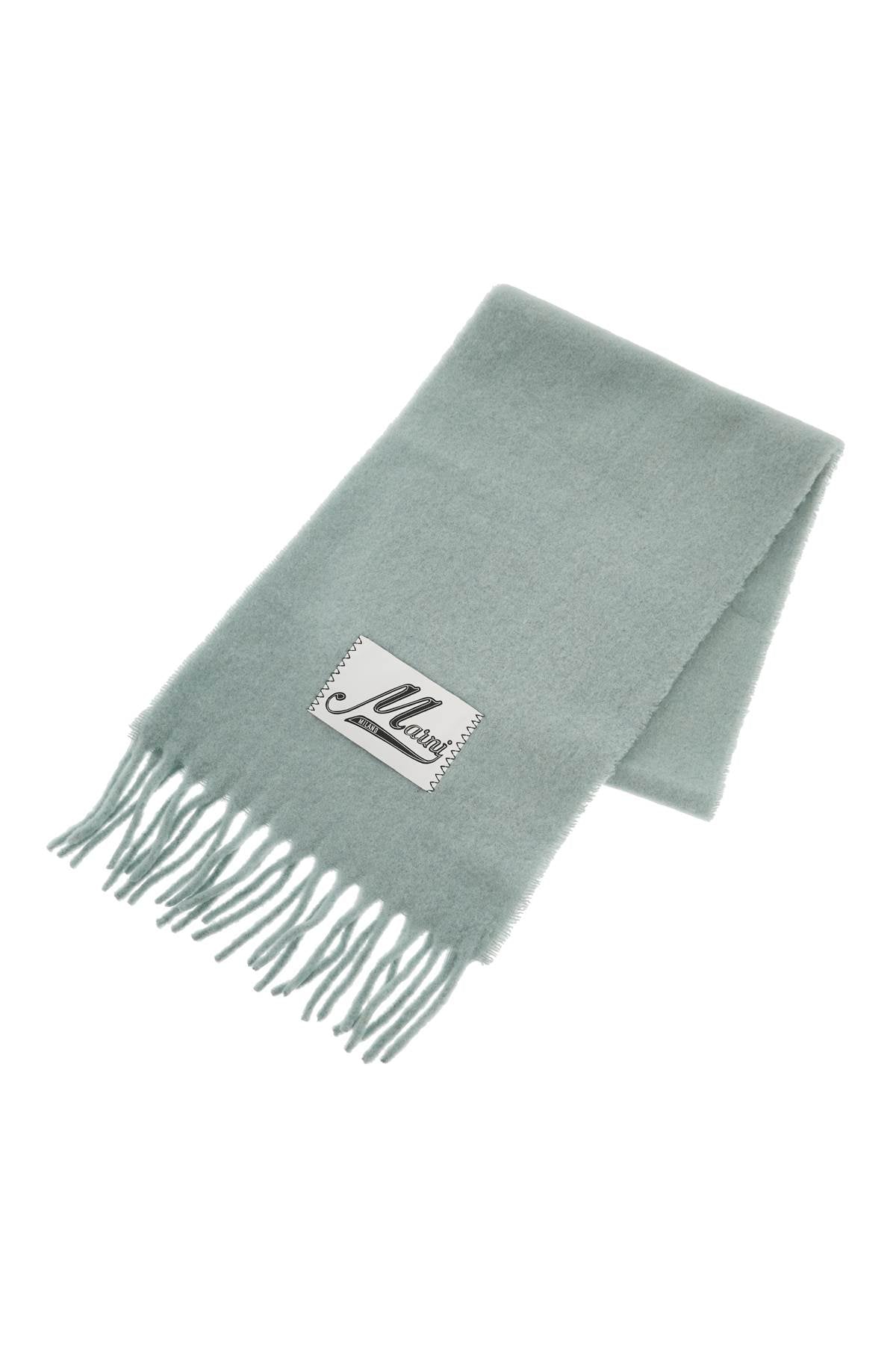 Marni Alpaca Wool Scarf   Green