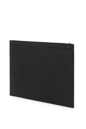 Thom Browne 4 Bar Document Holder   Black