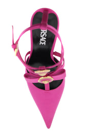 Versace Pumps With Gianni Ribbon Bows   Fuchsia