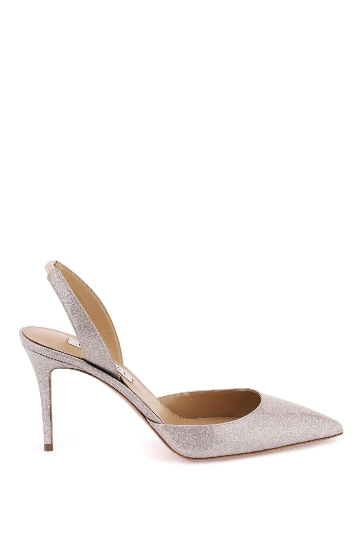 Aquazzura 'So Nude' 85 Slingback Pumps   Pink